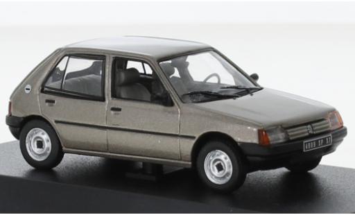 Peugeot 205 1/43 Norev GL metallise brun clair 1988