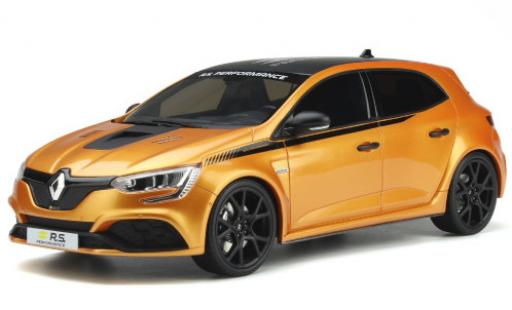 Renault Megane 1/18 Ottomobile IV R.S. Performance Kit metallic-orange/Dekor 2020 miniature