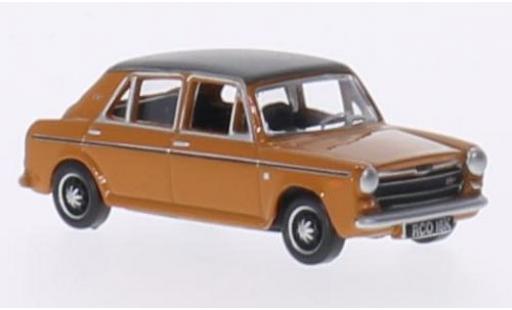 Austin 1300 1/76 Oxford marron/noire RHD miniature