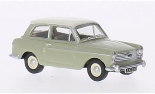 Austin A40 1/76 Oxford MKII hellverte/blanche RHD miniature