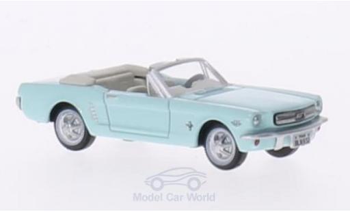 Ford Mustang 1/87 Oxford Convertible turquoise 1956 miniature