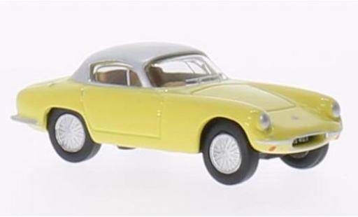 Lotus Elite 1/76 Oxford jaune/grise RHD miniature
