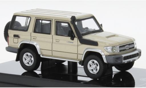 Toyota Land Cruiser 1/64 Para64 76 metallise beige 2014 miniature