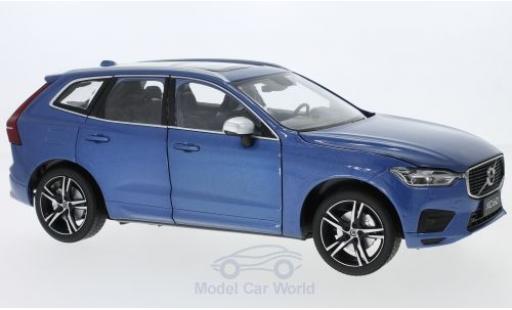 Volvo XC 60 1/18 Paudi 60 R metallic-blue 2018 diecast model cars