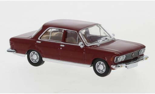 Fiat 130 1/87 PCX87 dunkelrouge 1969 miniature