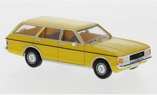 Ford Granada 1/87 PCX87 MK I Turnier jaune 1974 miniature