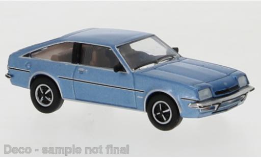 Opel Manta 1/87 PCX87 B CC metallic-blue 1978 diecast model cars