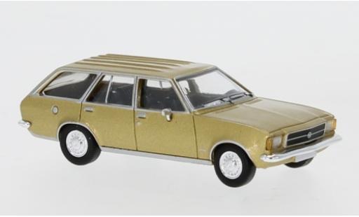 Opel Rekord 1/87 PCX87 D Caravan gold 1972 miniature