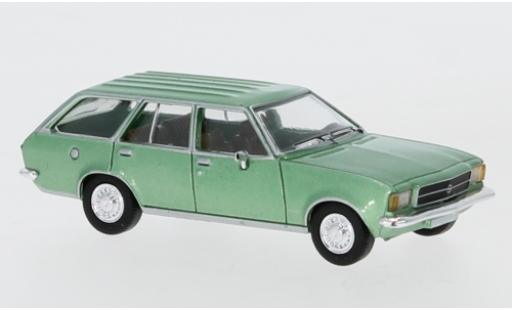 Opel Rekord 1/87 PCX87 D Caravan metallic-hellverte 1972 miniature