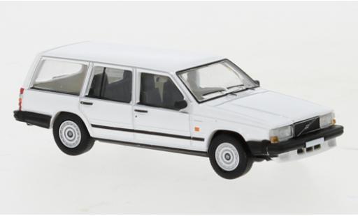 Volvo 740 1/87 PCX87 Kombi blanche 1985 miniature