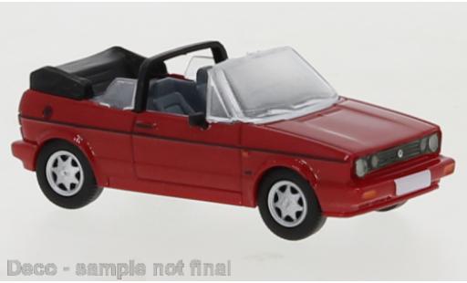 Volkswagen Golf 1/87 PCX87 I Cabriolet rosso 1991 modellino in miniatura