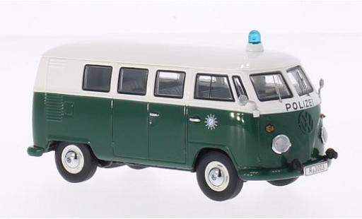 Volkswagen T1 1/43 Premium ClassiXXs green/white Polizei bus diecast model cars