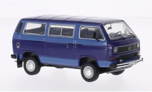 Volkswagen T3 1/43 Premium ClassiXXs b Syncro Bus bleue/hellbleue miniature