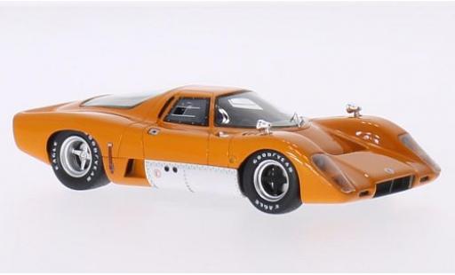 McLaren M6 1/43 Premium X B GT orange RHD 1969 miniature