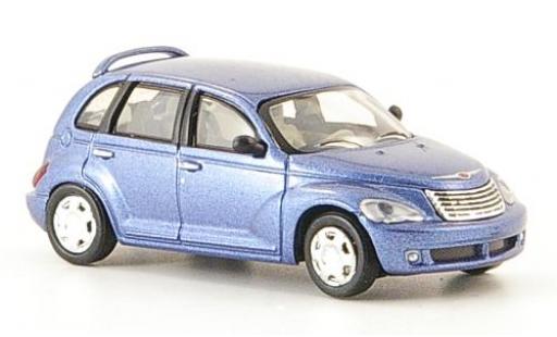 Chrysler PT Cruiser 1/87 Ricko metallise bleue 2006 miniature