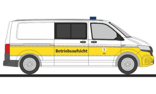 Volkswagen T6 1/87 Rietze .1 bus BVG Betriebsaufsicht diecast model cars