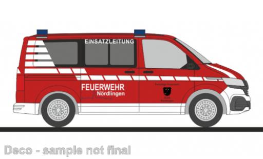 Volkswagen T6 1/87 Rietze .1 bus pompiers Nördlingen diecast model cars
