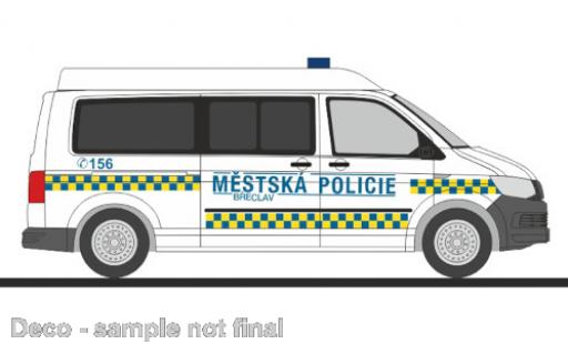 Volkswagen T6 1/87 Rietze Mestska Policie (CZ) diecast model cars