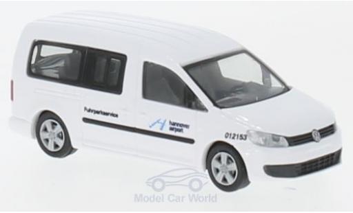 Volkswagen Caddy 1/87 Rietze Maxi Fuhrparkservice - Hannover Airport 2011 diecast model cars