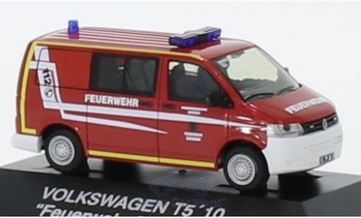 Volkswagen T5 1/87 Rietze Halbbus Feuerwehr Dierdorf 2010 diecast model cars