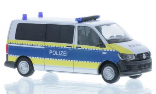 Volkswagen T6 1/87 Rietze Bus Polizei Hamburg diecast model cars