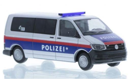 Volkswagen T6 1/87 Rietze Polizei (AT) plus long empattement