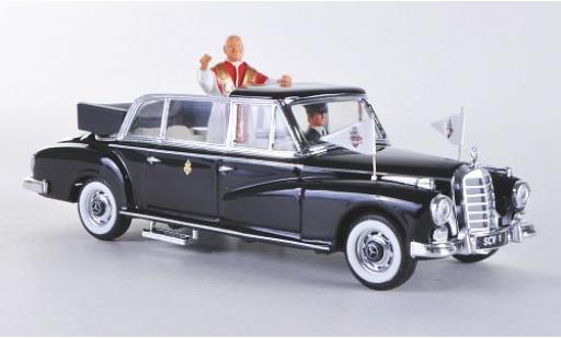 Mercedes 300 1/43 Rio D black 1960 Pape Giovanni XXIII diecast model cars