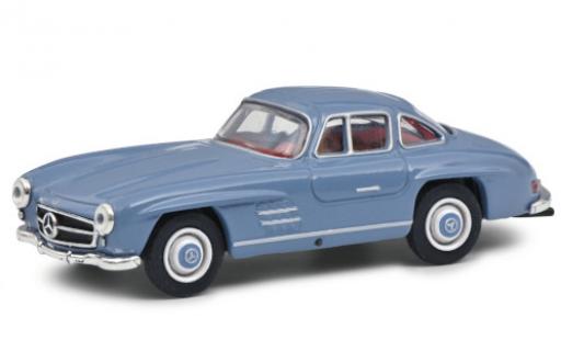 Mercedes 300 1/64 Schuco SL blue 1954 diecast model cars