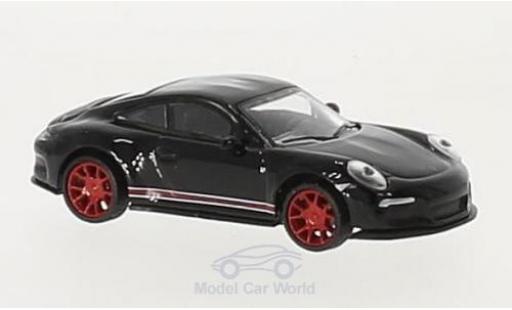 Porsche 991 R 1/87 Schuco 911 R () black/red diecast model cars