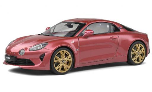 Alpine A110 1/18 Solido Pure Color Edition metallic-pink 2020 diecast model cars