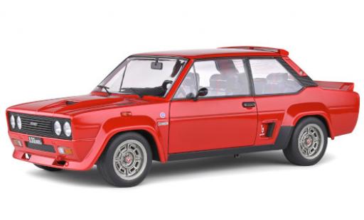Fiat 131 1/18 Solido Abarth red 1980 diecast model cars