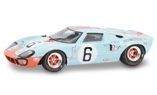 Ford GT40 1/18 Solido RHD No.6 John Wyer Automotive Engineering 24h Le Mans 1969 J.Ickx/J.Oliver miniature