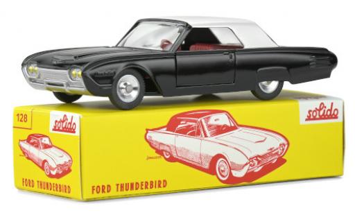 Ford Thunderbird 1/43 Solido Hardtop noire/grise 1963 miniature
