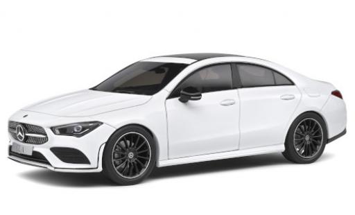 Mercedes CLA 1/18 Solido Coupe AMG Line (C118) white 2019 diecast model cars