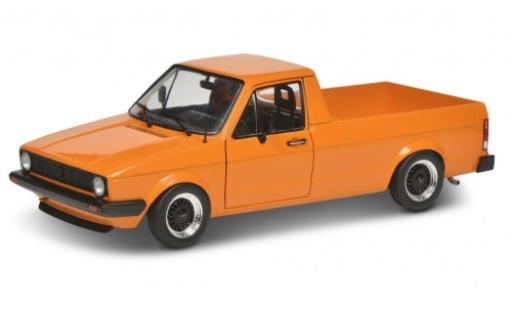Volkswagen Caddy 1/18 Solido MK I orange 1982 miniature