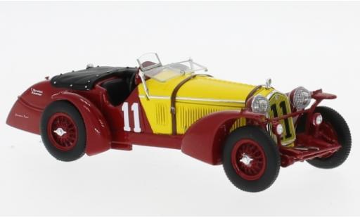 Alfa Romeo 8C 1/43 Spark RHD No.11 24h Le Mans 1933 R.Sommer/T.Nuvolari miniature