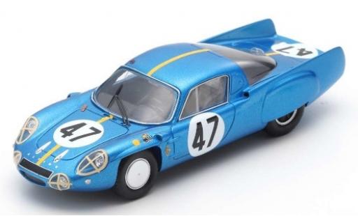 Alpine A210 1/43 Spark No.47 24h Le Mans 1966 P.Toivonen/B.Jansson miniature