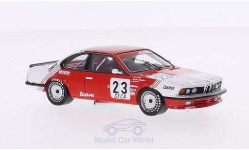 Bmw 635 1/43 Spark (E24) CSi No.23 Team Belga Belga 24h Spa 1985 inklusive Decals M.Winkelhock/H.Regoud/J.Gartner miniature
