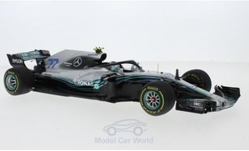 Mercedes F1 1/18 Spark W09 EQ Power+ No.77 AMG Petronas Motorsport Formel 1 GP China 2018 V.Bottas miniature