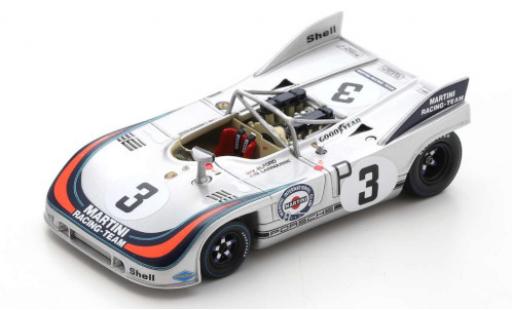 Porsche 908 1971 1/43 Spark /03 RHD No.3 Martini Racing Team Martini 1000 Km Nürburgring 1971 V.Elford/G.Larousse miniature
