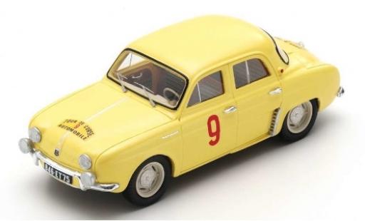 Renault Dauphine 1/43 Spark No.9 Tour de Corse 1956 G.Thirion/N.Ferrier miniature