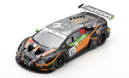 Lamborghini Huracan 1/18 Spark GT3 Evo No.63 Orange 1 FFF Racing Team 24h Spa 2020 diecast model cars