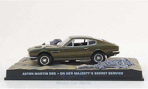 Aston Martin DBS 1/18 SpecialC 007 metallic-oliv James Bond 007 1969 Im Geheimdienst Ihrer Majestät ohne Vitrine miniature