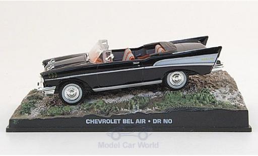 Chevrolet Bel Air 1/43 SpecialC 007 noire James Bond 007 1962 James Bond jagt Dr.No ohne Vitrine miniature