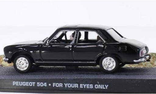 Peugeot 504 1/43 SpecialC 007 noire James Bond 007 In tödlicher Mission ohne Vitrine miniature