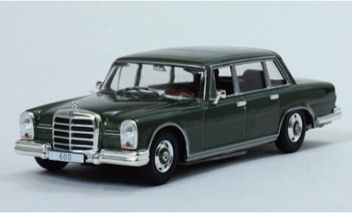 Mercedes 600 1/43 SpecialC 115 metallic-verte 1964 ohne Vitrine miniature