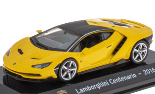 Lamborghini Centenario 1/43 SpecialC 121 yellow/matt-black 2016 diecast model cars