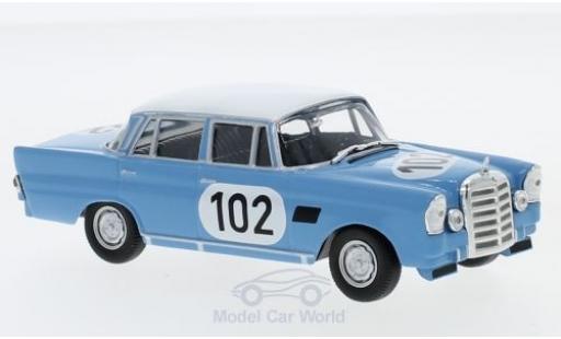 Mercedes 300 1/43 SpecialC 16 SE (W112) No.102 24h Spa 1964 R.Crevits/G.Gosselin ohne Vitrine miniature