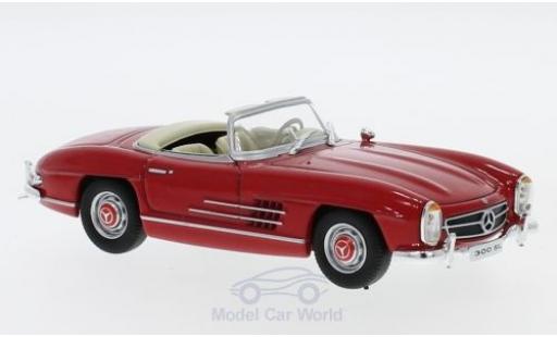 Mercedes 300 1/43 SpecialC 16 SL Roadster (W198) red 1957 ohne Vitrine diecast model cars