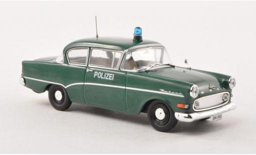 Opel Rekord 1/43 SpecialC 40 P1 1957 police (ohne magasin sans Vitrine miniature